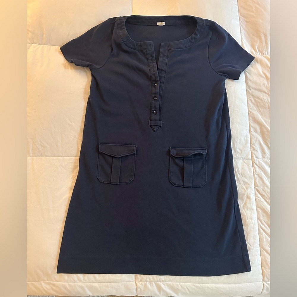 J. Crew Navy Mini Dress